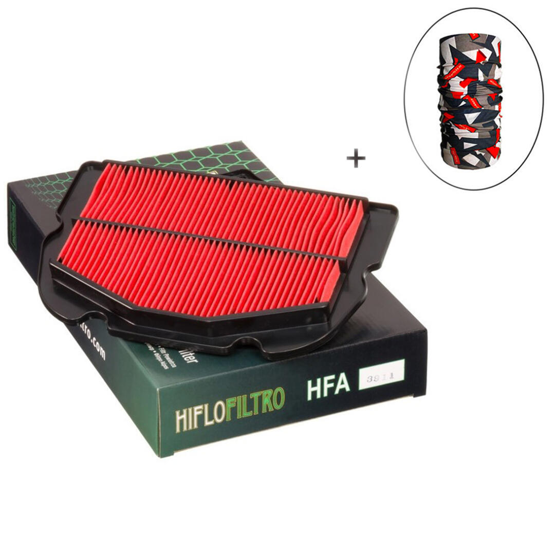 Hiflo Filtro HİFLO HFA 3911 HAVA FİLTRESİ + Knmaster Bandana Hediyeli (STOK SORARAK ALINIZ)