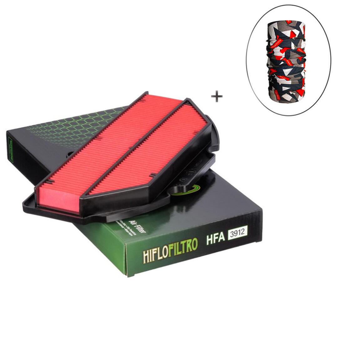 Hiflo Filtro HİFLO HFA 3912 HAVA FİLTRESİ + Knmaster Bandana Hediyeli (STOK SORARAK ALINIZ)