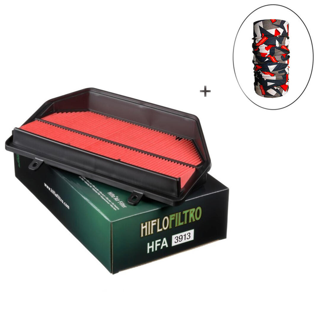Hiflo Filtro HİFLO HFA 3913 HAVA FİLTRESİ + Knmaster Bandana Hediyeli (STOK SORARAK ALINIZ)