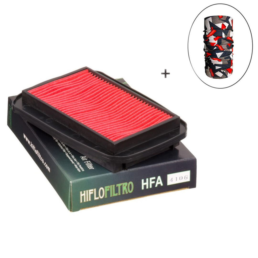 Hiflo Filtro HİFLO HFA 4106 HAVA FİLTRESİ + Knmaster Bandana Hediyeli (STOK SORARAK ALINIZ)