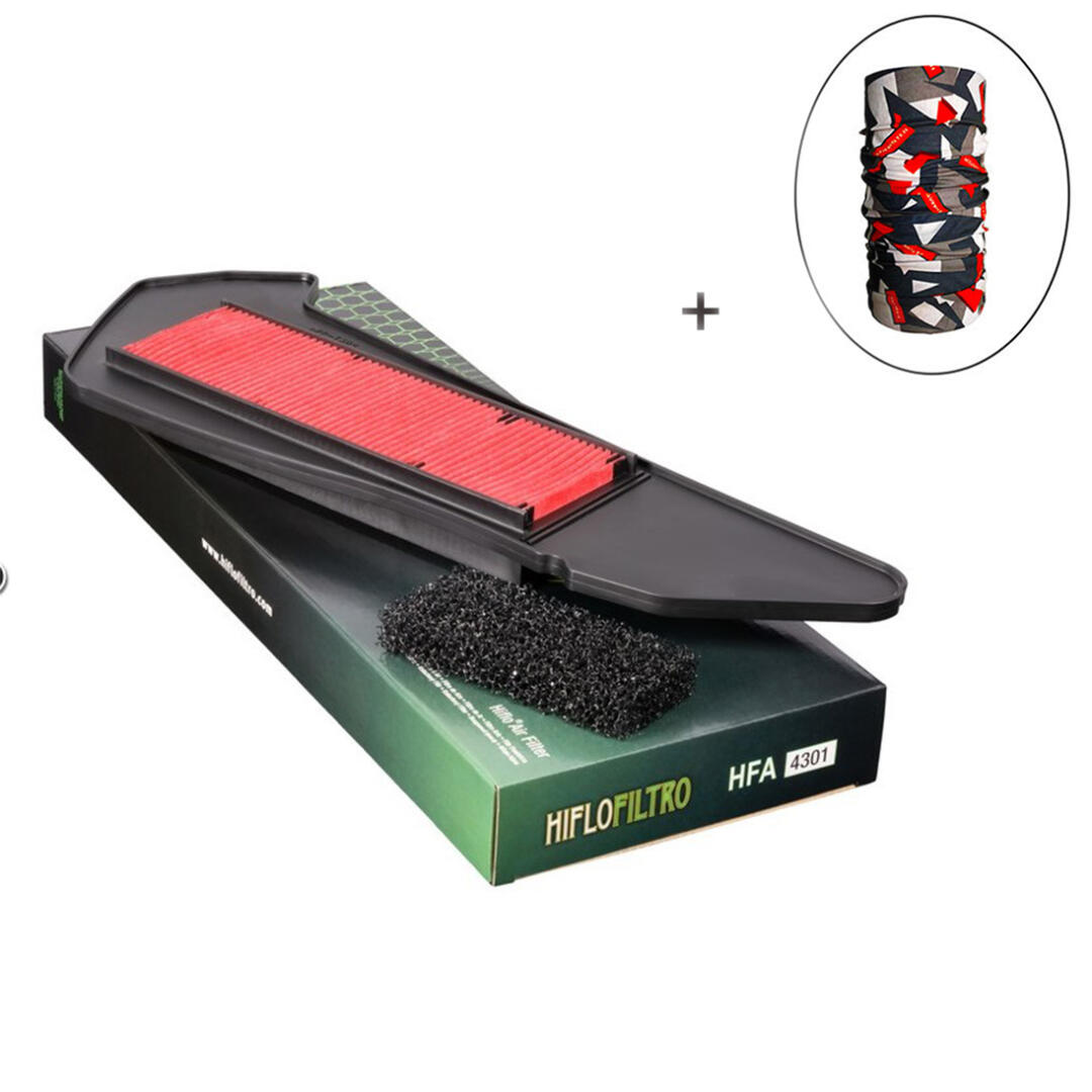 Hiflo Filtro HİFLO HFA 4301 HAVA FİLTRESİ + Knmaster Bandana Hediyeli (STOK SORARAK ALINIZ)