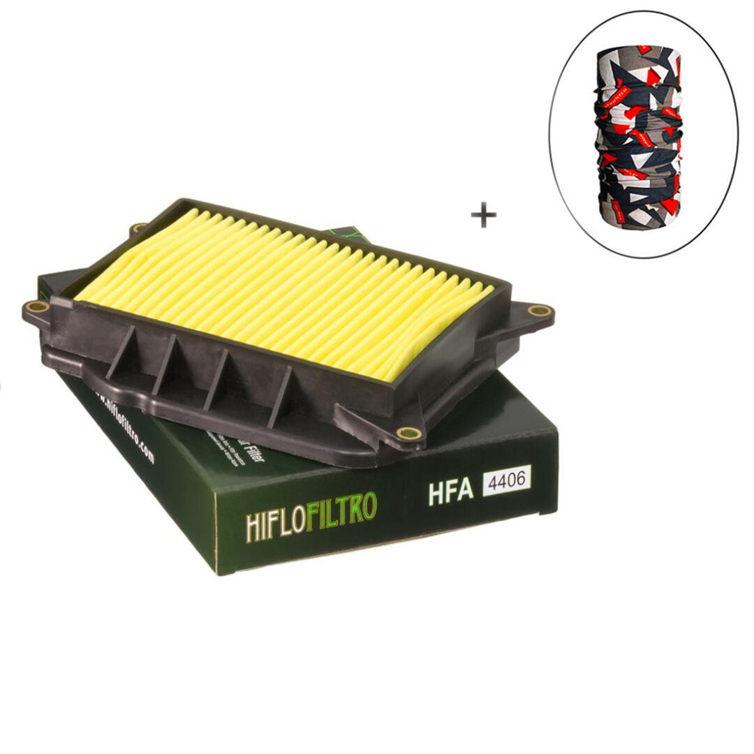 Hiflo Filtro HİFLO HFA 4406 HAVA FİLTRESİ + Knmaster Bandana Hediyeli (STOK SORARAK ALINIZ)
