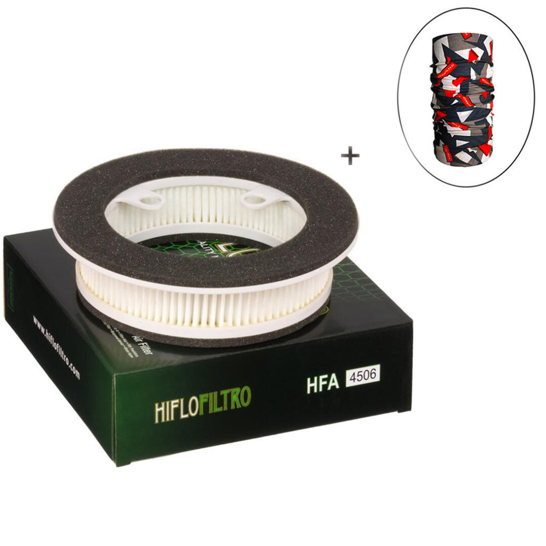 Hiflo Filtro HİFLO HFA 4506 HAVA FİLTRESİ + Knmaster Bandana Hediyeli (STOK SORARAK ALINIZ)