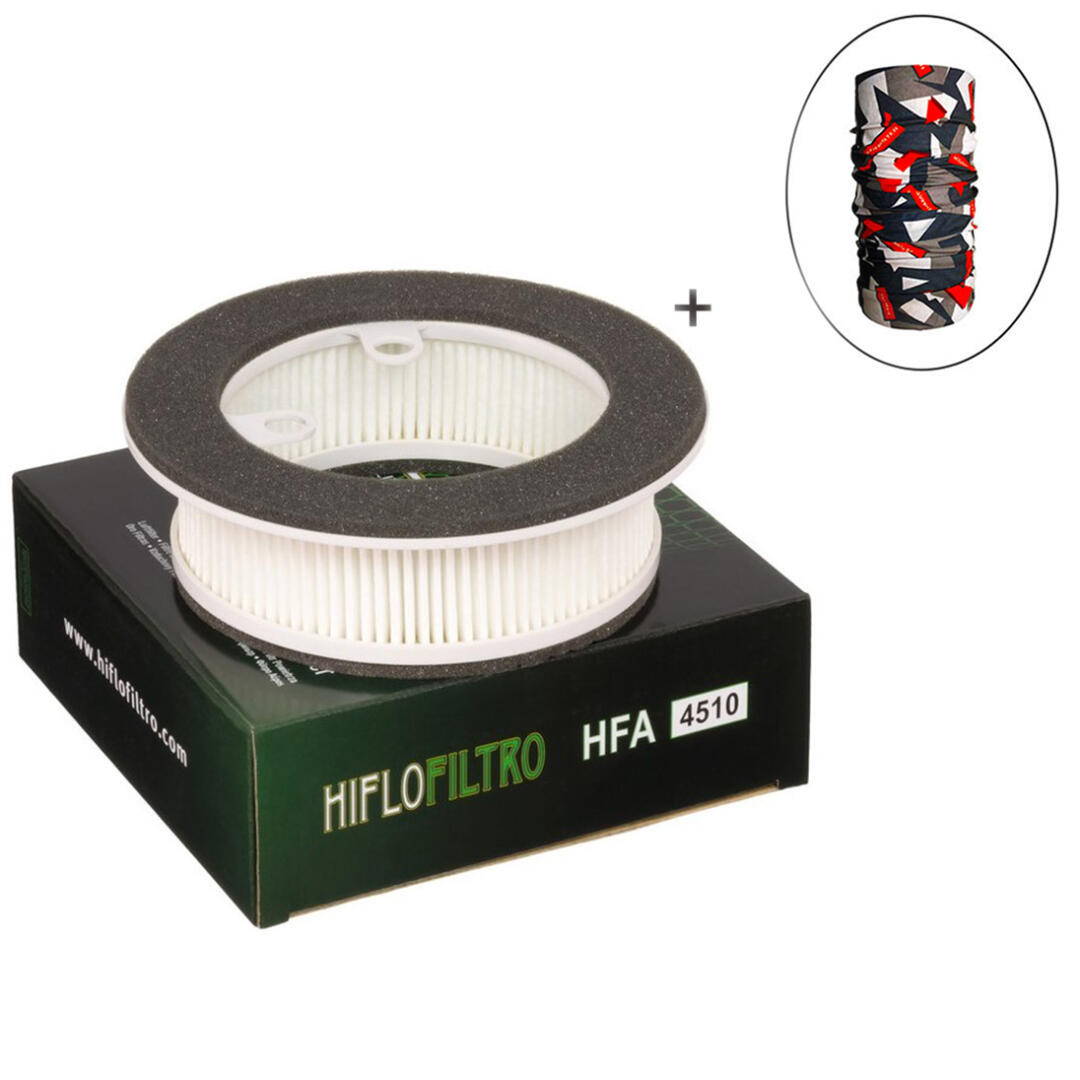 Hiflo Filtro HİFLO HFA 4510 HAVA FİLTRESİ + Knmaster Bandana Hediyeli (STOK SORARAK ALINIZ)