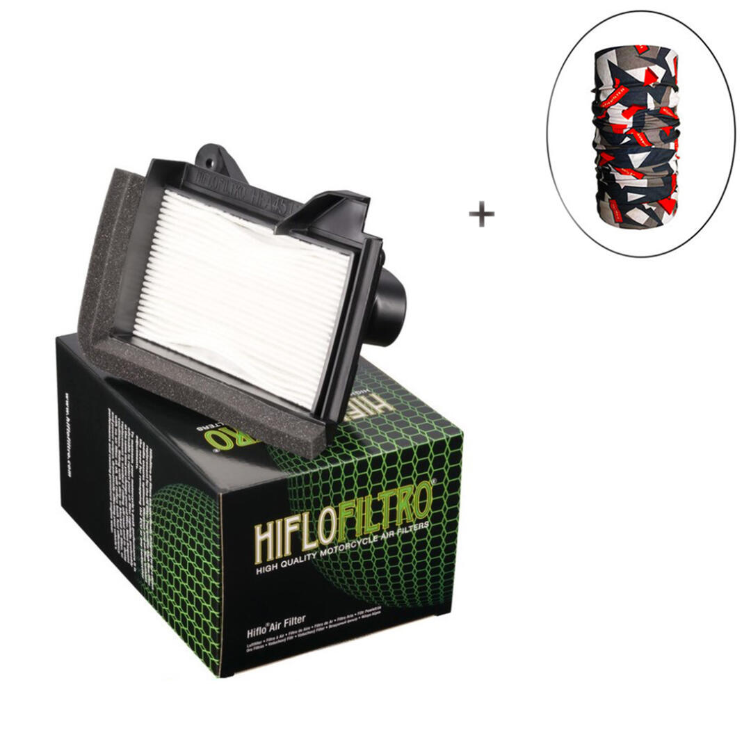 Hiflo Filtro HİFLO HFA 4512 HAVA FİLTRESİ + Knmaster Bandana Hediyeli (STOK SORARAK ALINIZ)