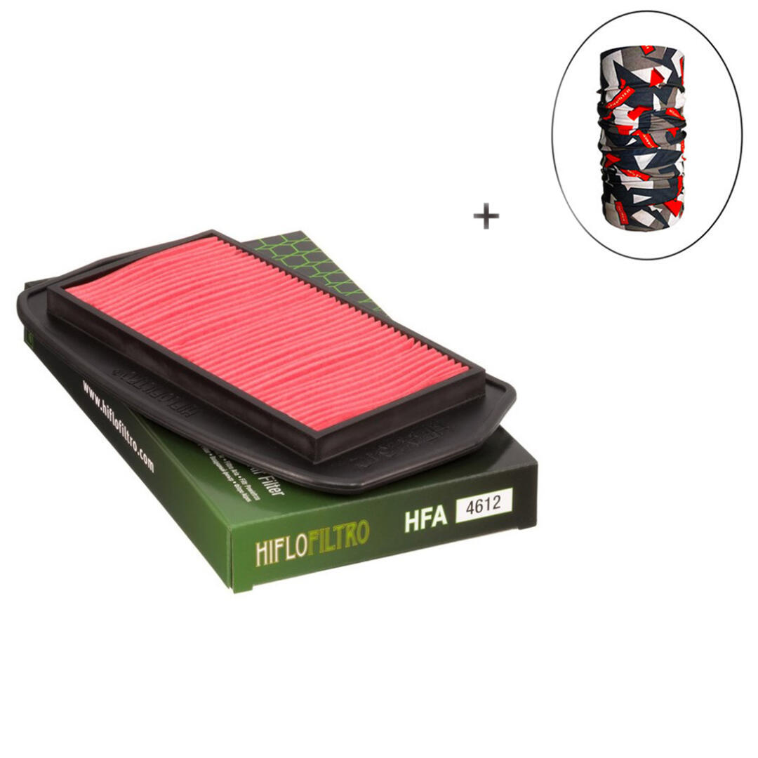 Hiflo Filtro HİFLO HFA 4612 HAVA FİLTRESİ + Knmaster Bandana Hediyeli (STOK SORARAK ALINIZ)