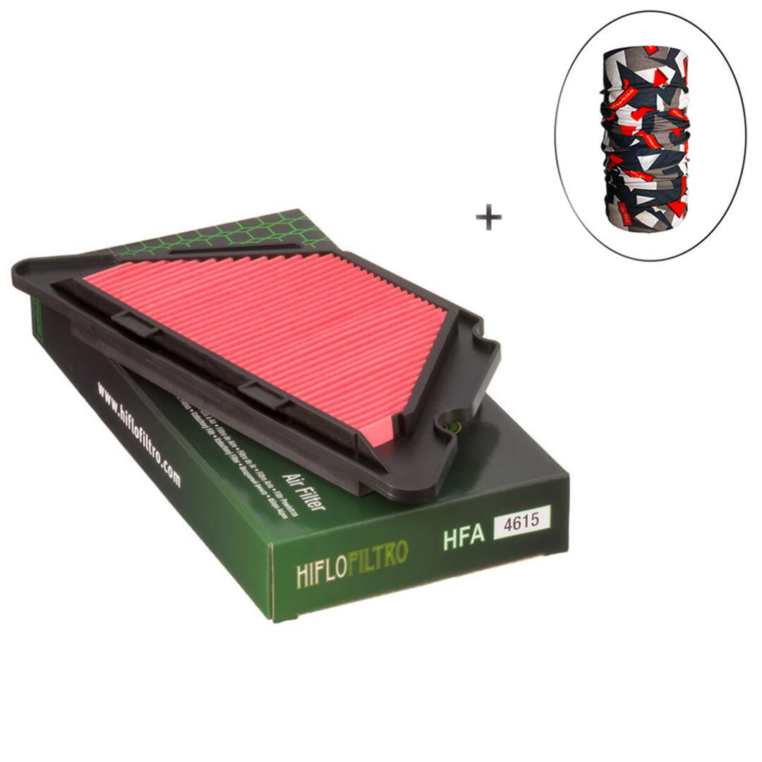 Hiflo Filtro HİFLO HFA 4615 HAVA FİLTRESİ + Knmaster Bandana Hediyeli (STOK SORARAK ALINIZ)