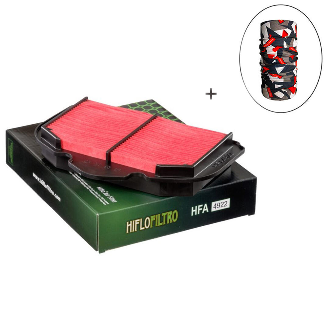 Hiflo Filtro HİFLO HFA 4922 HAVA FİLTRESİ + Knmaster Bandana Hediyeli (STOK SORARAK ALINIZ)