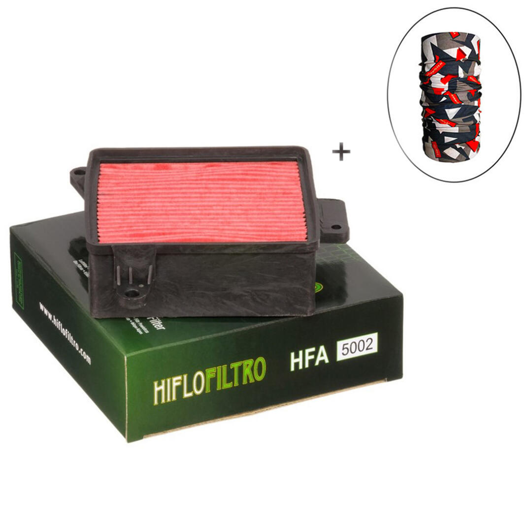 Hiflo Filtro HİFLO HFA 5002 HAVA FİLTRESİ + Knmaster Bandana Hediyeli (STOK SORARAK ALINIZ)