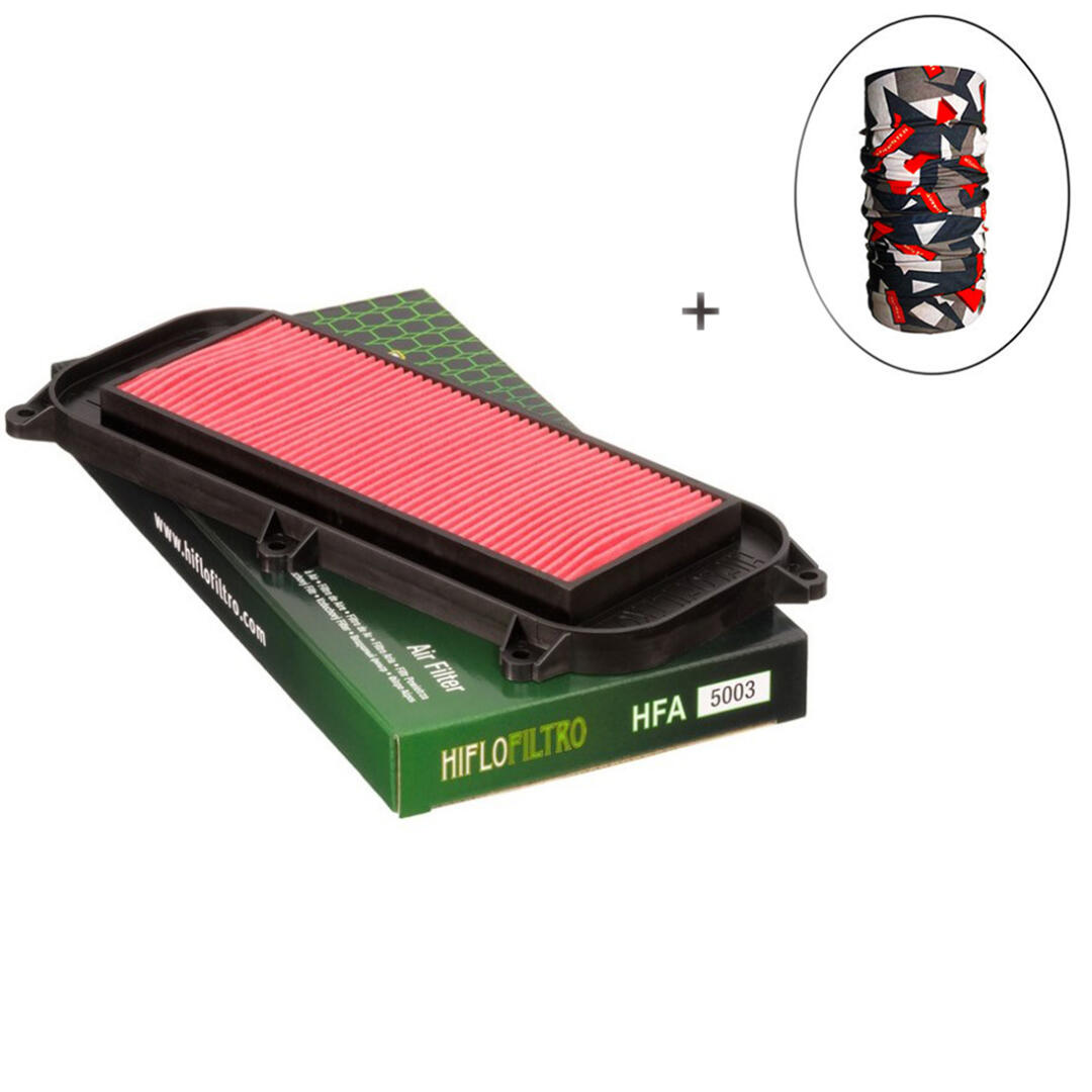 Hiflo Filtro HİFLO HFA 5003 HAVA FİLTRESİ + Knmaster Bandana Hediyeli (STOK SORARAK ALINIZ)