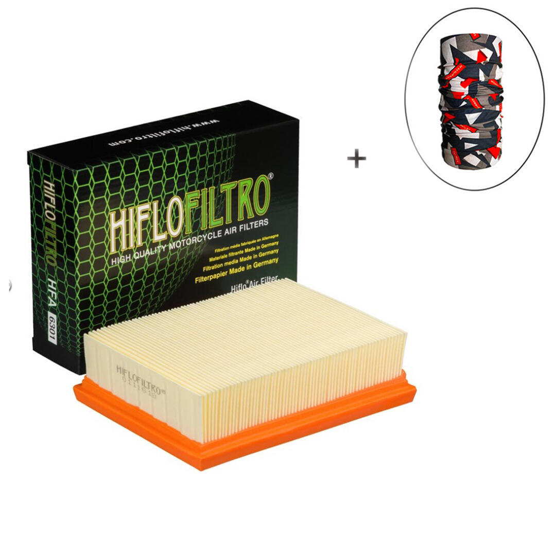 Hiflo Filtro HİFLO HFA 6301 HAVA FİLTRESİ + Knmaster Bandana Hediyeli (STOK SORARAK ALINIZ)