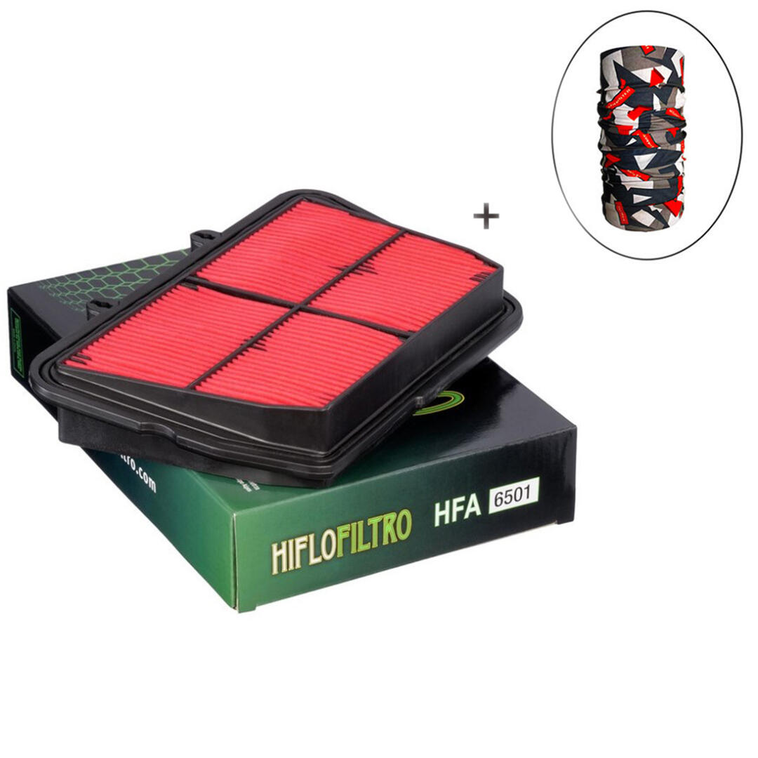 Hiflo Filtro HİFLO HFA 6501 HAVA FİLTRESİ + Knmaster Bandana Hediyeli (STOK SORARAK ALINIZ)