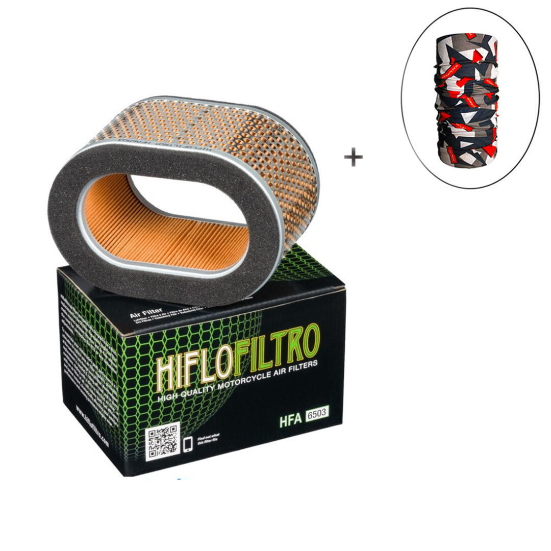 Hiflo Filtro HİFLO HFA 6503 HAVA FİLTRESİ + Knmaster Bandana Hediyeli (STOK SORARAK ALINIZ)
