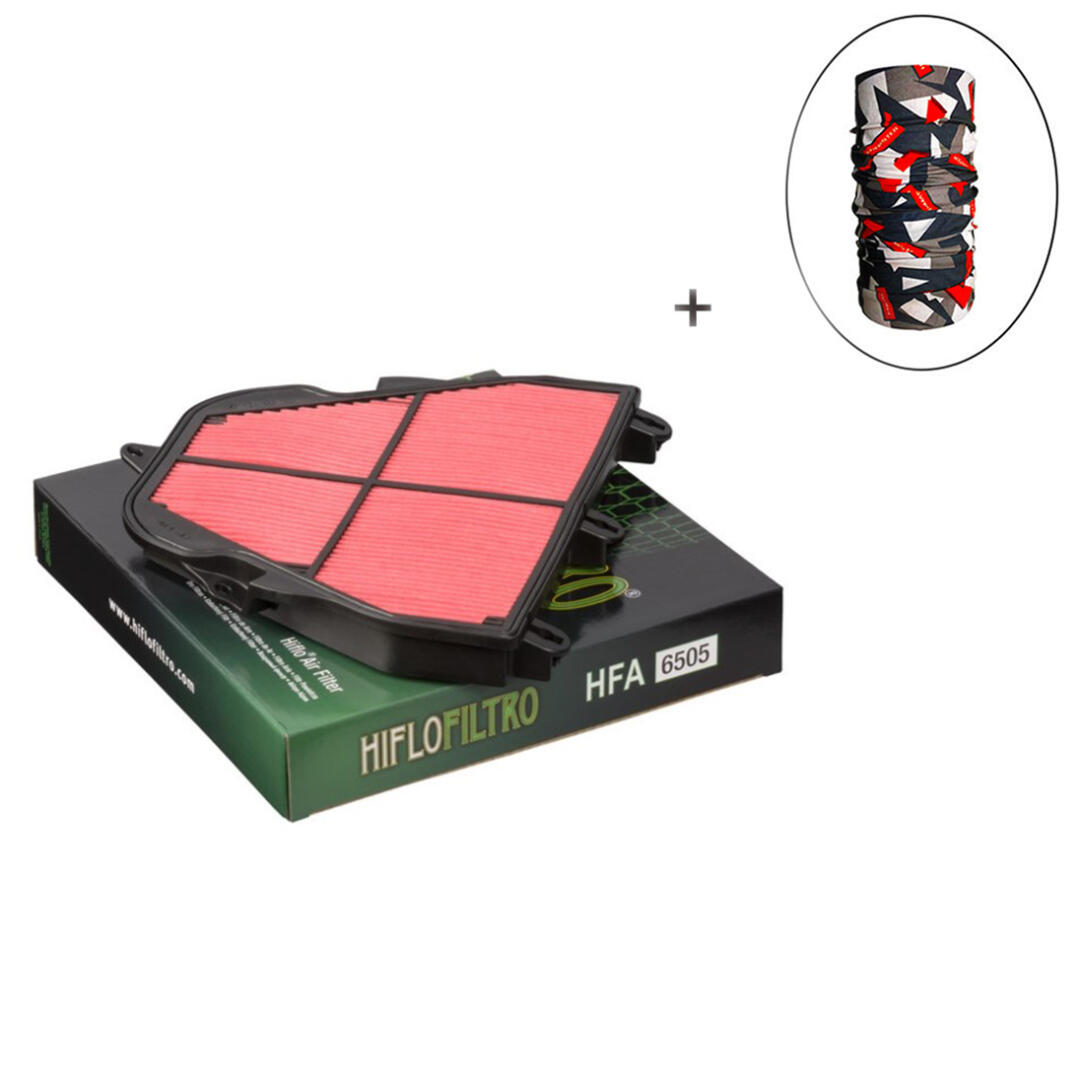 Hiflo Filtro HİFLO HFA 6505 HAVA FİLTRESİ + Knmaster Bandana Hediyeli (STOK SORARAK ALINIZ)