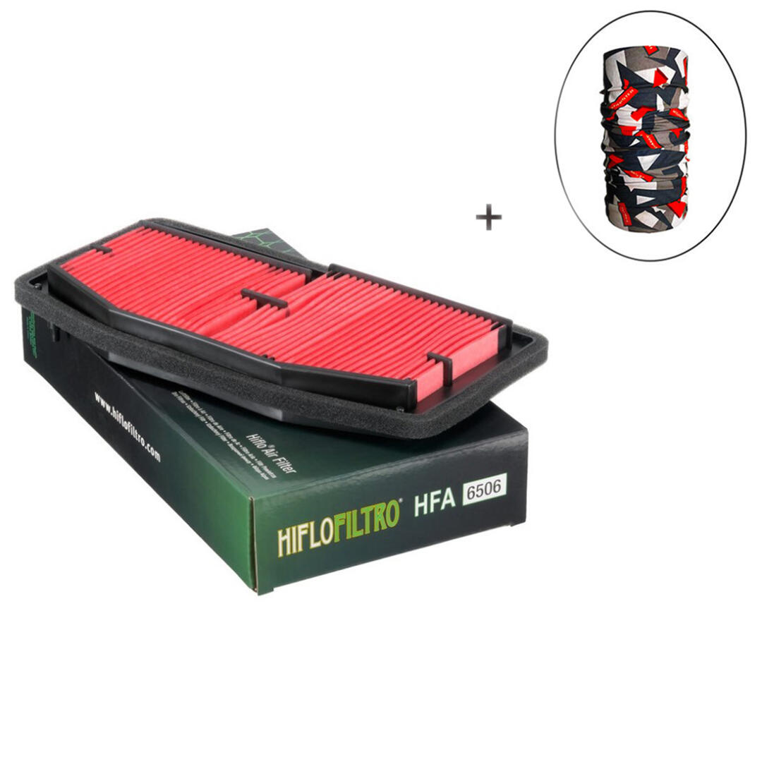 Hiflo Filtro HİFLO HFA 6506 HAVA FİLTRESİ + Knmaster Bandana Hediyeli (STOK SORARAK ALINIZ)