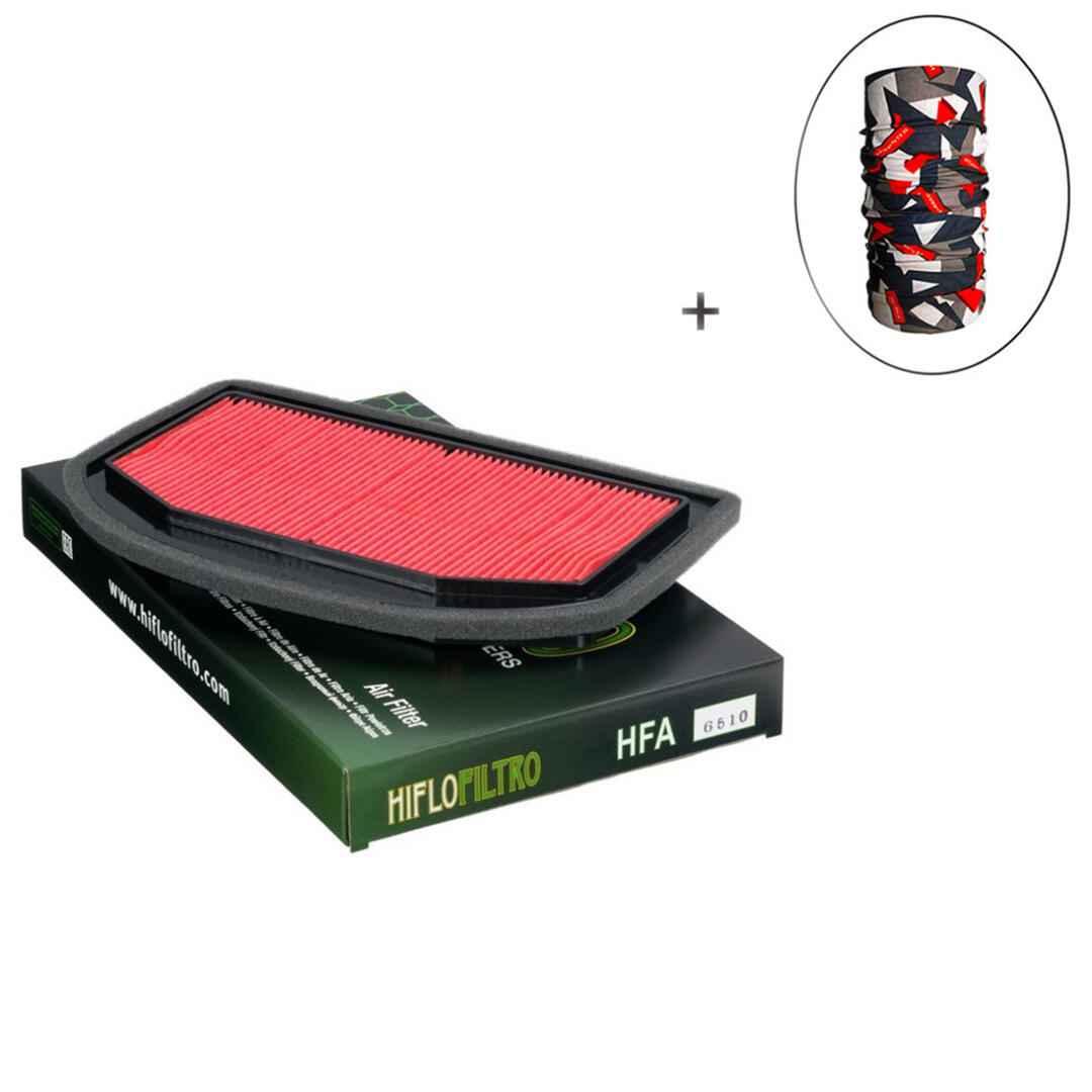 Hiflo Filtro HİFLO HFA 6510 HAVA FİLTRESİ + Knmaster Bandana Hediyeli (STOK SORARAK ALINIZ)