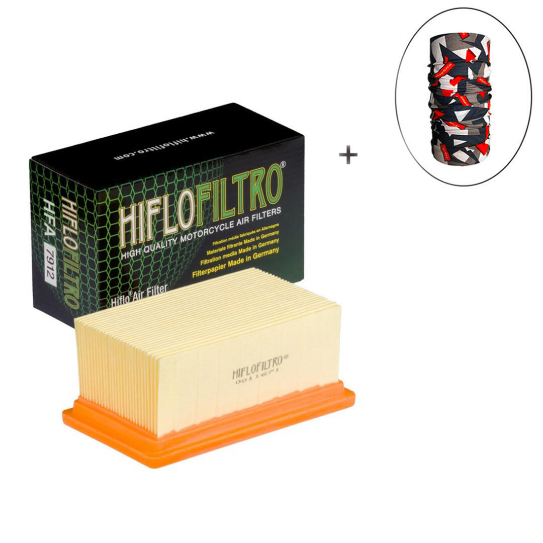 Hiflo Filtro HİFLO HFA 7912 HAVA FİLTRESİ + Knmaster Bandana Hediyeli (STOK SORARAK ALINIZ)