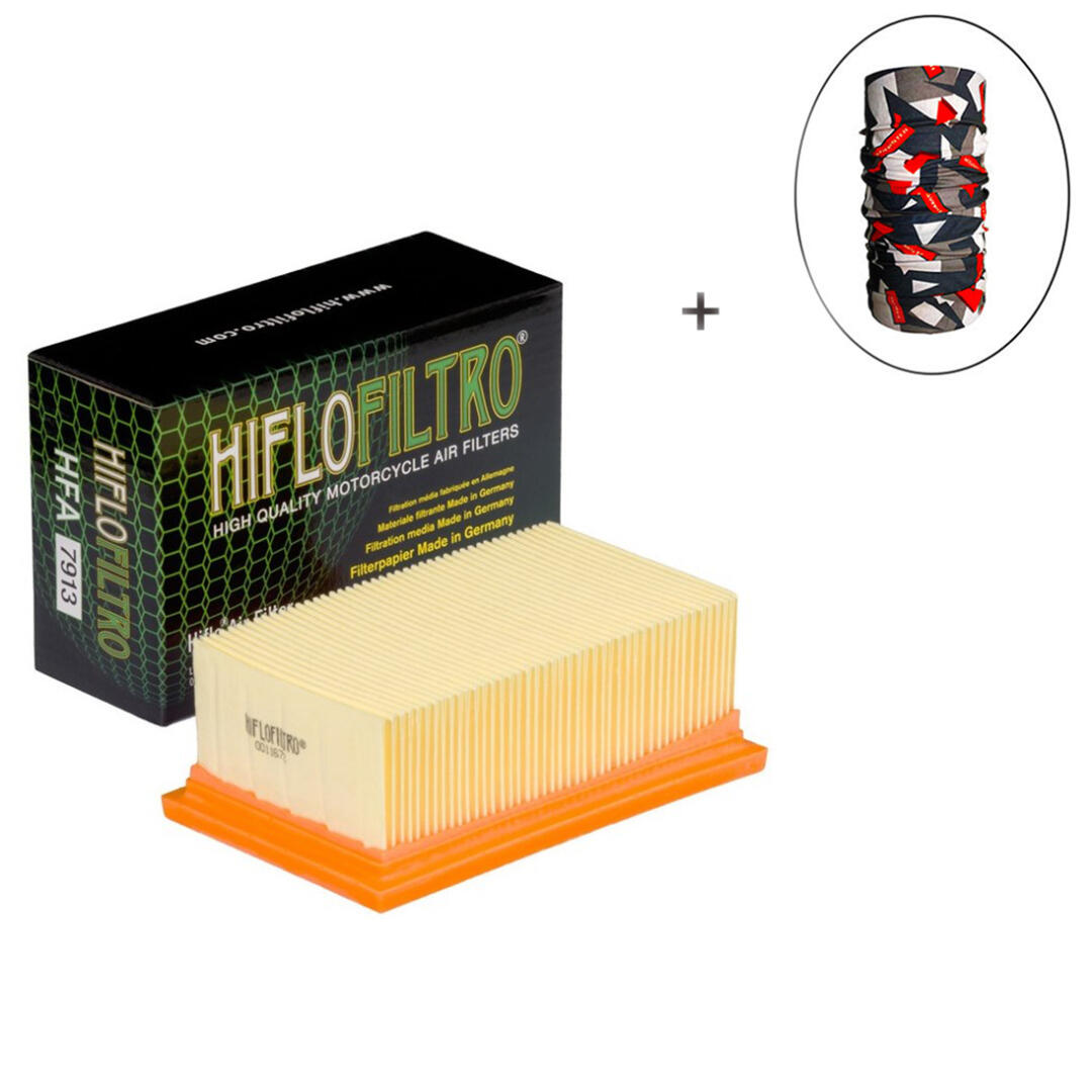 Hiflo Filtro HİFLO HFA 7913 HAVA FİLTRESİ + Knmaster Bandana Hediyeli (STOK SORARAK ALINIZ)