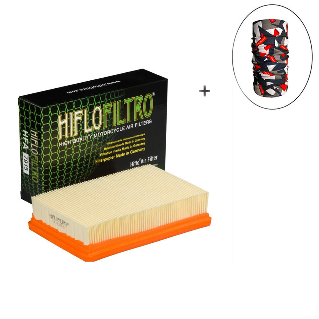 Hiflo Filtro HİFLO HFA 7915 HAVA FİLTRESİ + Knmaster Bandana Hediyeli (STOK SORARAK ALINIZ)
