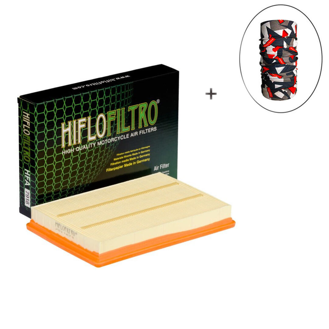 Hiflo Filtro HİFLO HFA 7918 HAVA FİLTRESİ + Knmaster Bandana Hediyeli (STOK SORARAK ALINIZ)