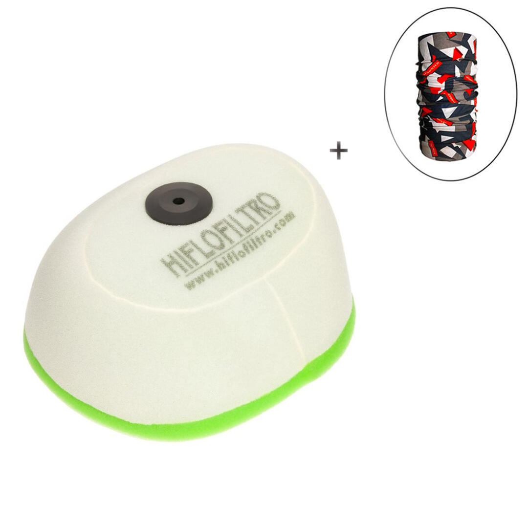 Hiflo Filtro HİFLO HFF 2014 HAVA FİLTRESİ + Knmaster Bandana Hediyeli (STOK SORARAK ALINIZ)