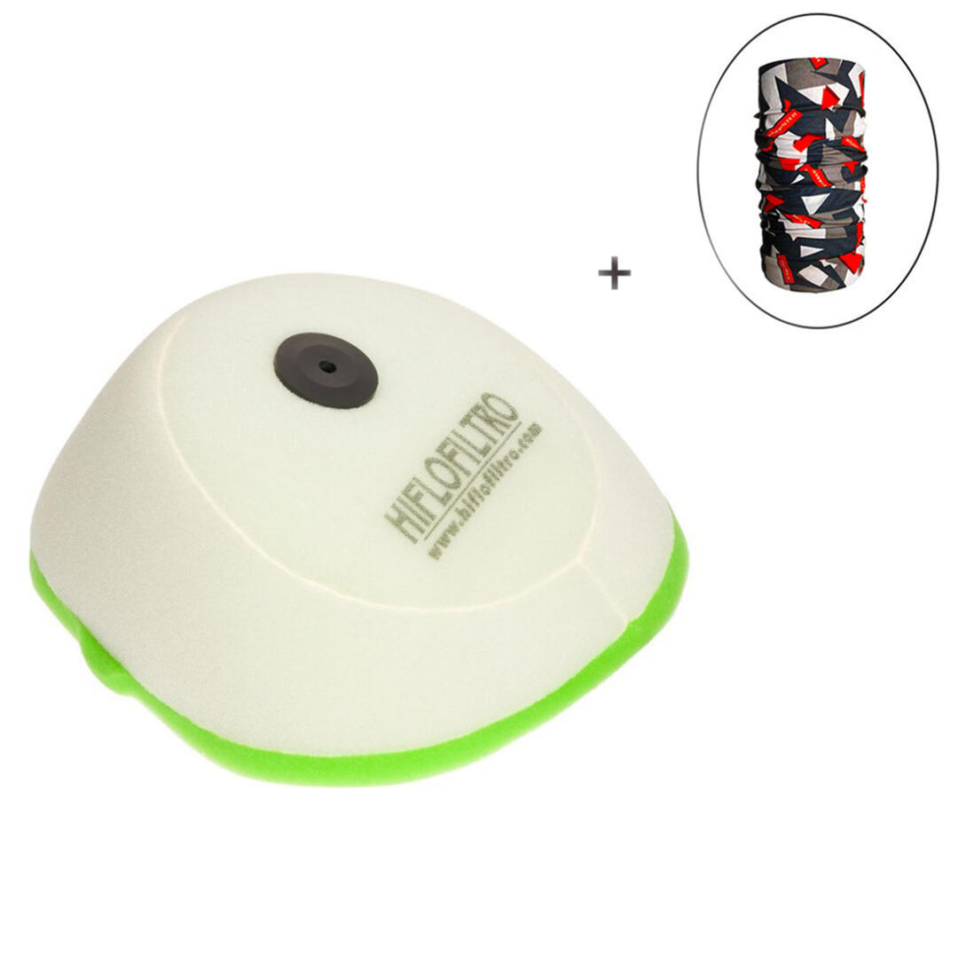 Hiflo Filtro HİFLO HFF 5016 HAVA FİLTRESİ + Knmaster Bandana Hediyeli (STOK SORARAK ALINIZ)