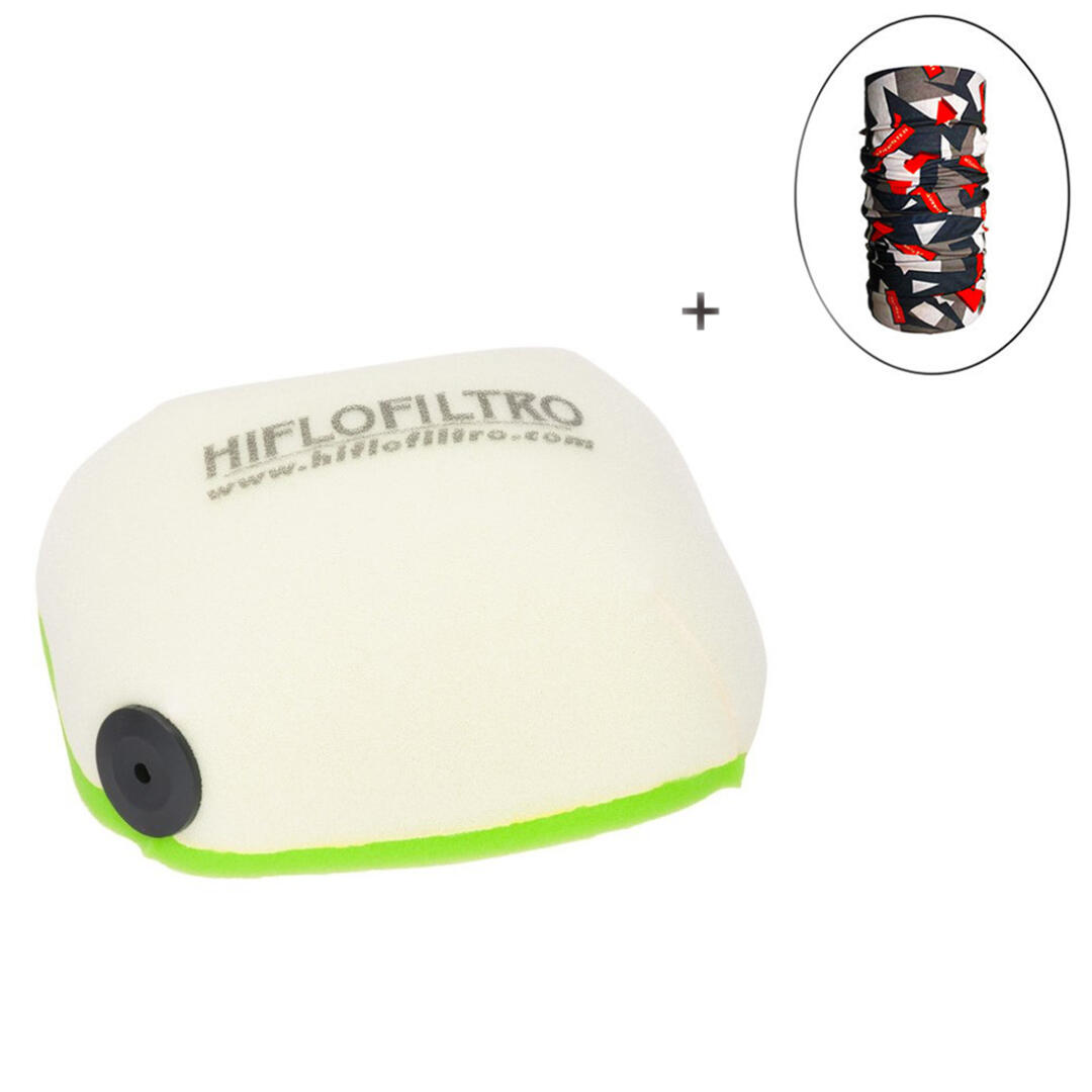 Hiflo Filtro HİFLO HFF 5019 HAVA FİLTRESİ + Knmaster Bandana Hediyeli (STOK SORARAK ALINIZ)