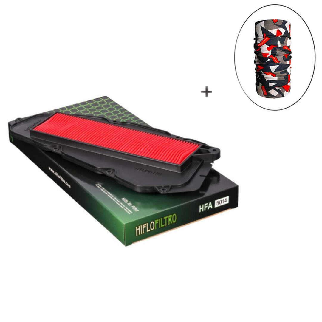 Hiflo Filtro HİFLO HFA 5014 HAVA FİLTRESİ + Knmaster Bandana Hediyeli (STOK SORARAK ALINIZ)