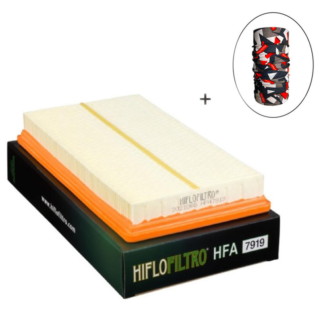 Hiflo Filtro HİFLO HFA 7919 HAVA FİLTRESİ + Knmaster Bandana Hediyeli (STOK SORARAK ALINIZ)