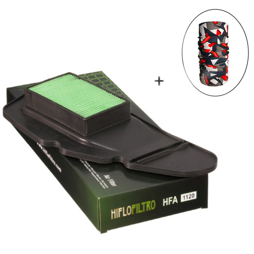 Hiflo Filtro HİFLO HFA 1120 HAVA FİLTRESİ + Knmaster Bandana Hediyeli (STOK SORARAK ALINIZ)
