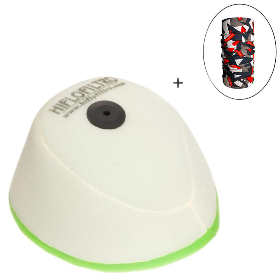 Hiflo Filtro HİFLO HFF 1018 HAVA FİLTRESİ + Knmaster Bandana Hediyeli (STOK SORARAK ALINIZ)