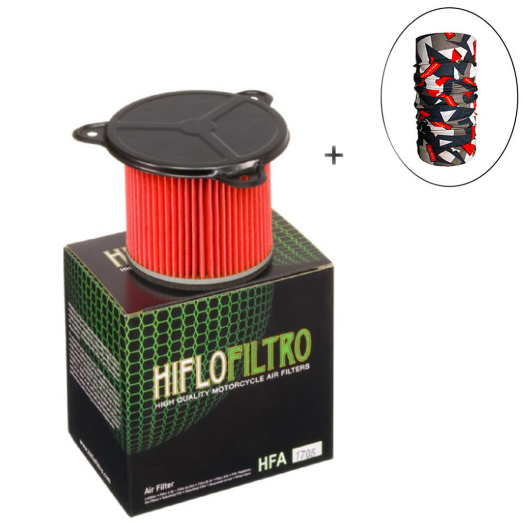 Hiflo Filtro HİFLO HFA 1705 HAVA FİLTRESİ + Knmaster Bandana Hediyeli (STOK SORARAK ALINIZ)