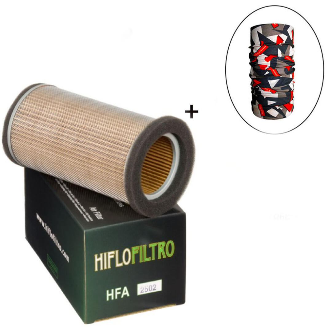 Hiflo Filtro HİFLO HFA 2502 HAVA FİLTRESİ + Knmaster Bandana Hediyeli (STOK SORARAK ALINIZ)