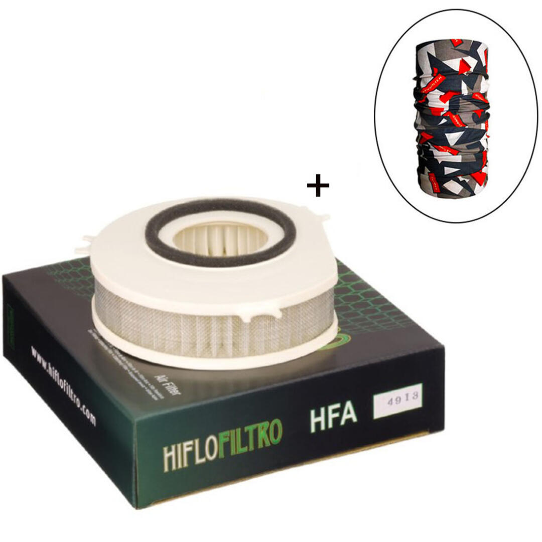 Hiflo Filtro HİFLO HFA 4913 HAVA FİLTRESİ + Knmaster Bandana Hediyeli (STOK SORARAK ALINIZ)