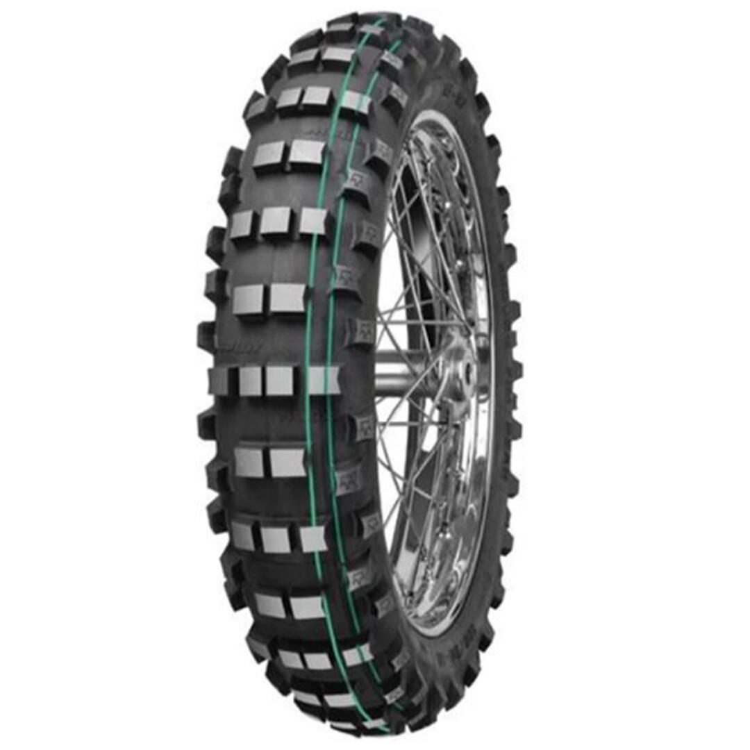 140/80-18 MİTAS EF-07 ARKA LASTİK ÇİFT YEŞİL ÇİZGİ