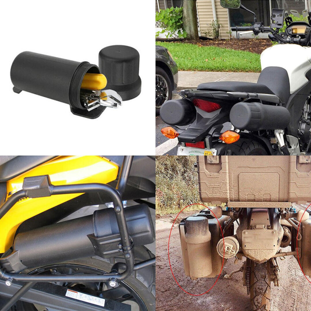 KNMASTER Knmaster Evrensel Su Geçirmez Motosiklet Avadanlığı Yağmurluk Eldiven Tüp Saklama Kutusu
