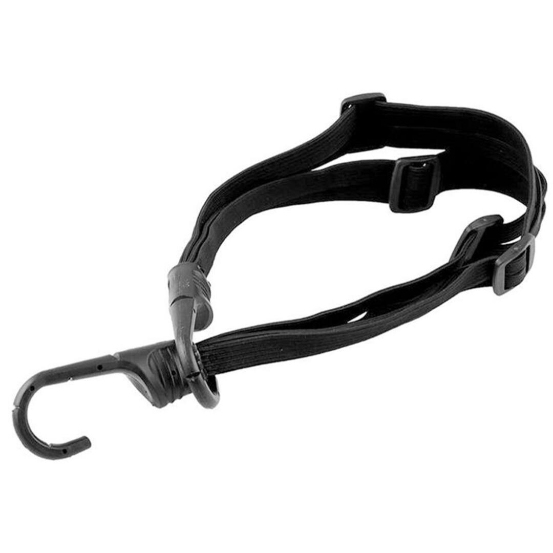 KNMASTER Knmaster Elastik Kask Kayış Halatı Siyah