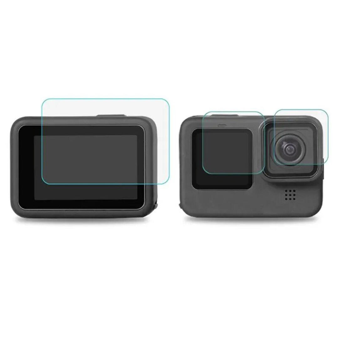 KNMASTER GoPro Hero 9 / 10 / 11 / 12 Ekran ve Lens Koruyucu Film