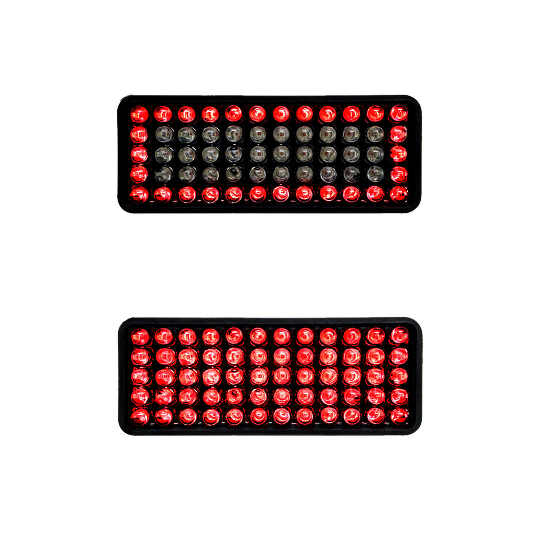 KNMASTER Knmaster Stop400 Dikdörtgen Kırmızı Motosiklet Led + Knmaster D2 Animasyonlu Çakar Devresi