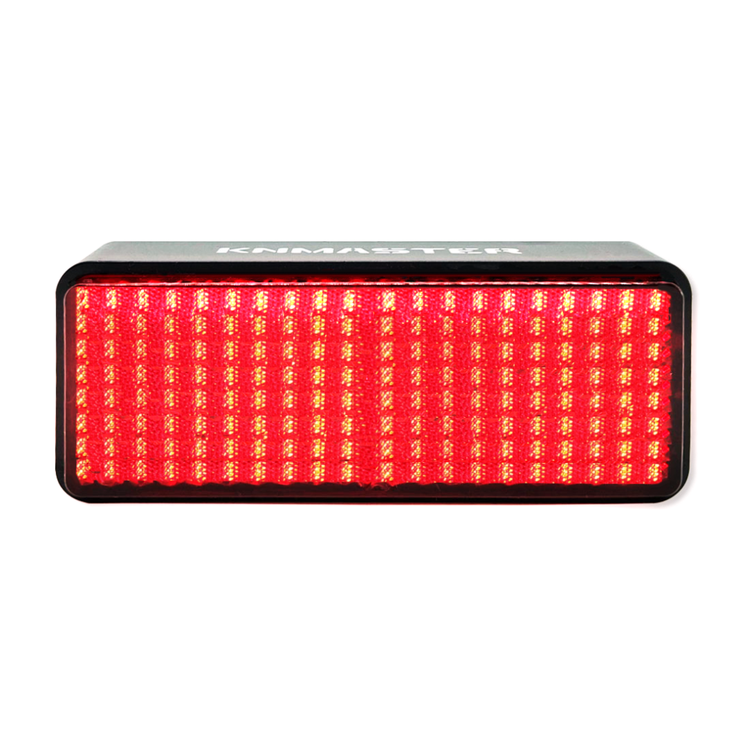 KNMASTER Knmaster Stop-500 Dikdörtgen Kırmızı Motosiklet Led + Knmaster D2 Animasyonlu Çakar Devresi