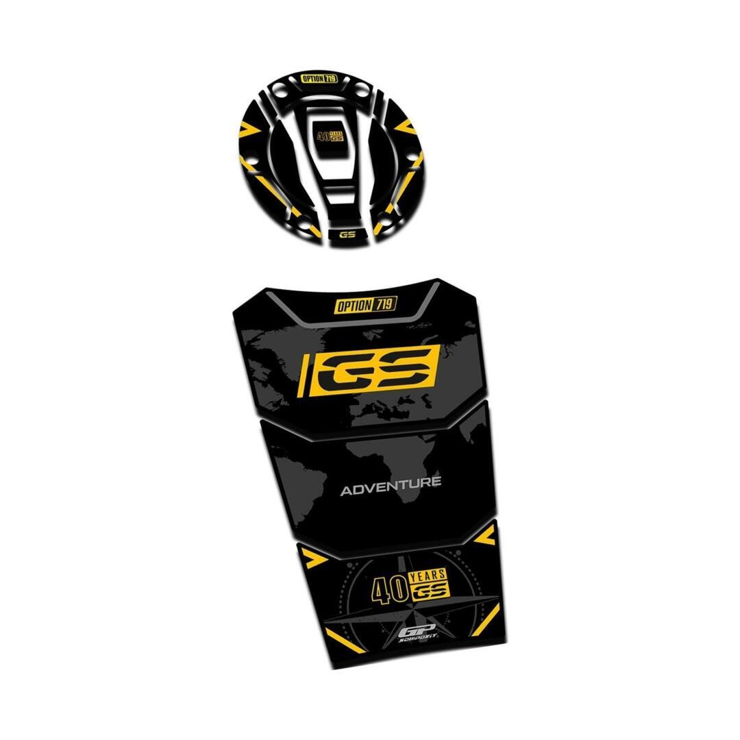 GP Kompozit GP Kompozit BMW R 1200 GS / R 1250 GS ADV 2013-2023 Uyumlu Tank Pad 40.Yıl GP03140665002172