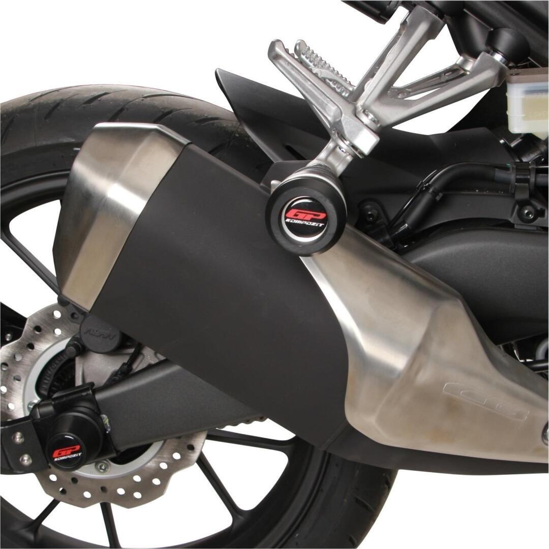 GP Kompozit GP Kompozit Honda CB250R 2018-2023 Uyumlu Egzoz Koruma Takozu Siyah GP09080200101216