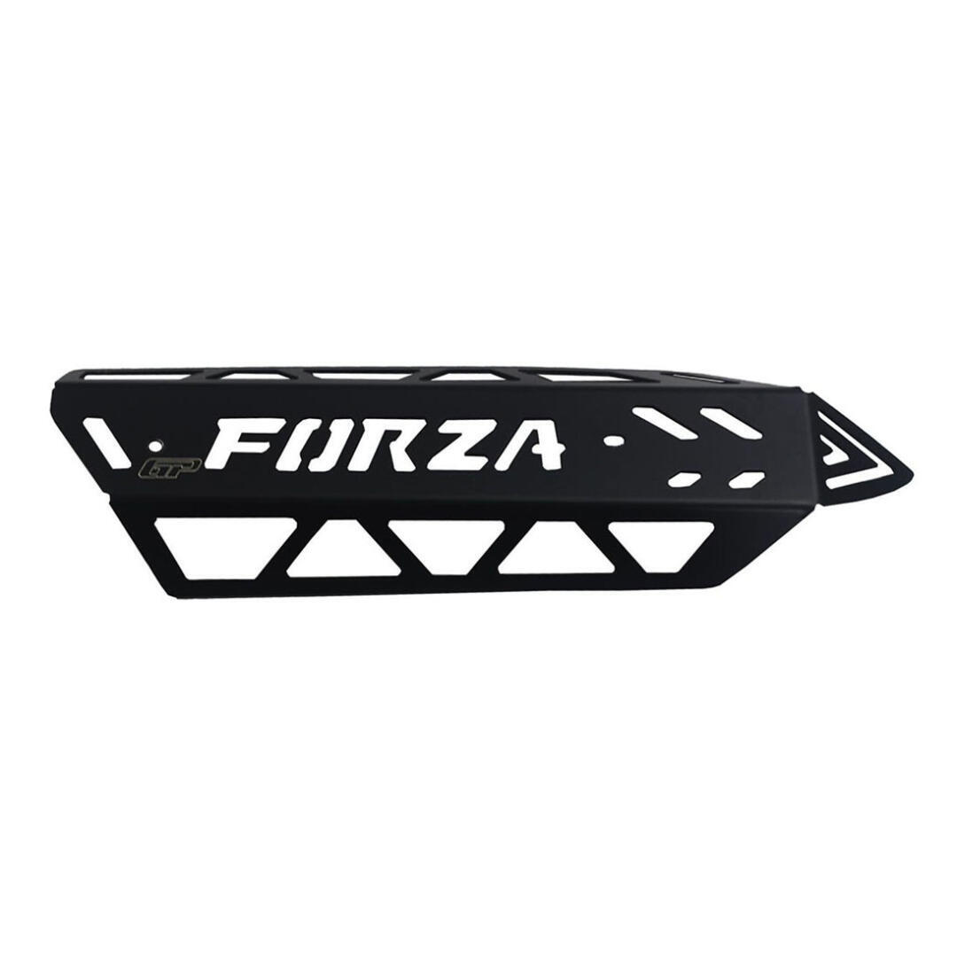 GP Kompozit GP Kompozit Honda Forza 250 2018-2020 Uyumlu Egzoz Koruma Kapağı Siyah GP09230200101971