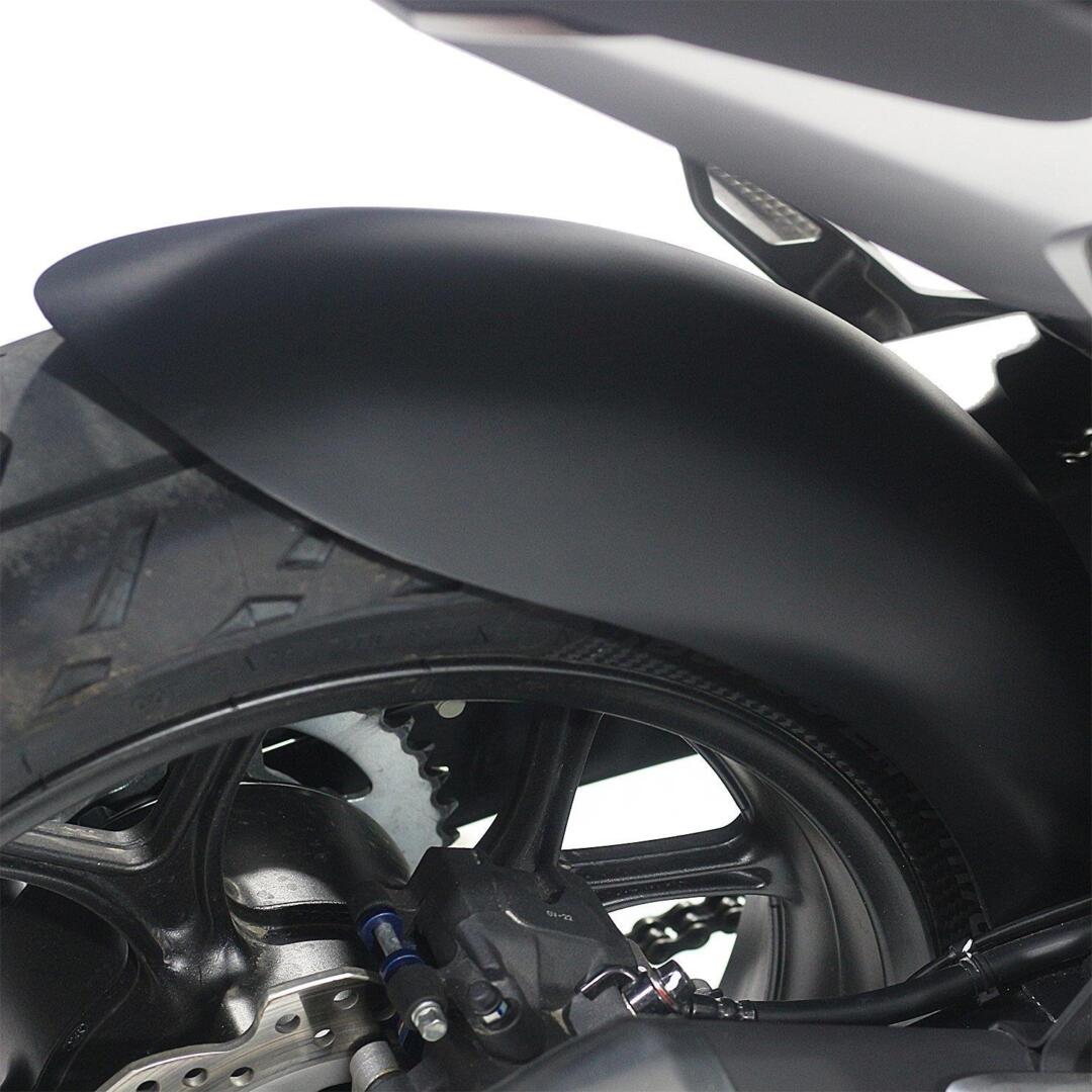 GP Kompozit GP Kompozit Honda NC 700 X-S / NC 750 X-S 2012-2023 Uyumlu Zincir Korumalı Uzun Arka Çamurluk Siyah GP09260800101195