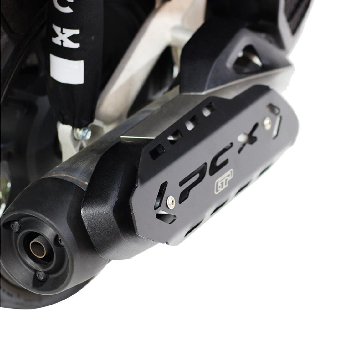GP Kompozit GP Kompozit Honda PCX 125 / 150 2018-2023 Uyumlu Egzoz Koruma Kapağı Siyah GP09330200101877