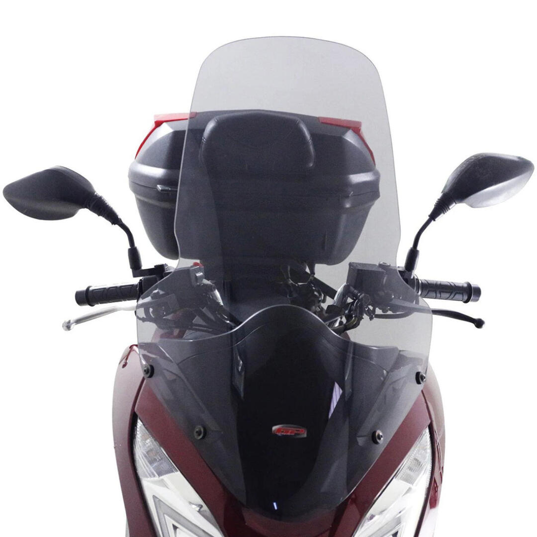 GP Kompozit GP Kompozit Honda PCX 125 / 150 2014-2017 Uyumlu Ön Tur Cam Füme