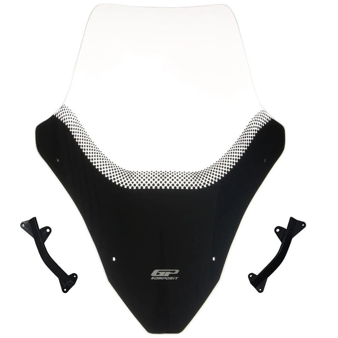 GP Kompozit GP Kompozit Honda PCX 125 / 150 2021-2023 Uyumlu Spor Ön Cam Şeffaf 55 CM GP09330411902195