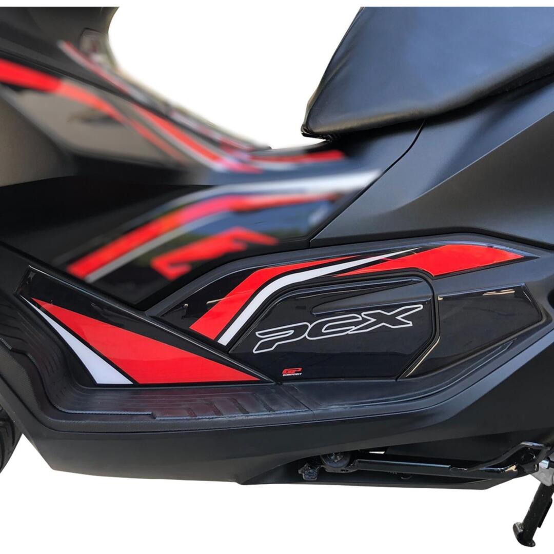 GP Kompozit GP Kompozit Honda PCX 125 2021-2022 Uyumlu Yan Alt Ayak Pad Gri GP09330600802007