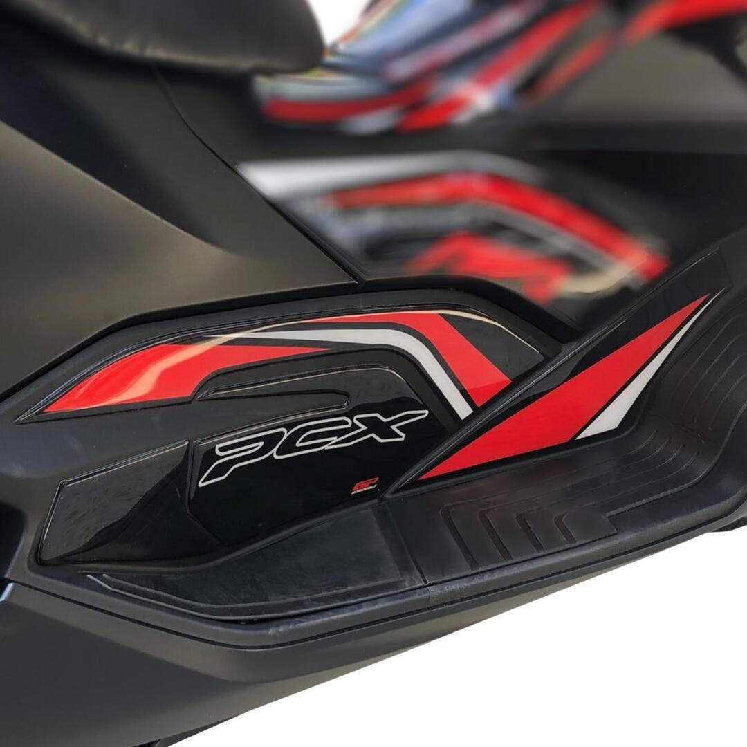 GP Kompozit GP Kompozit Honda PCX 125 2021-2022 Uyumlu Yan Alt Ayak Pad Gri GP09330600802007