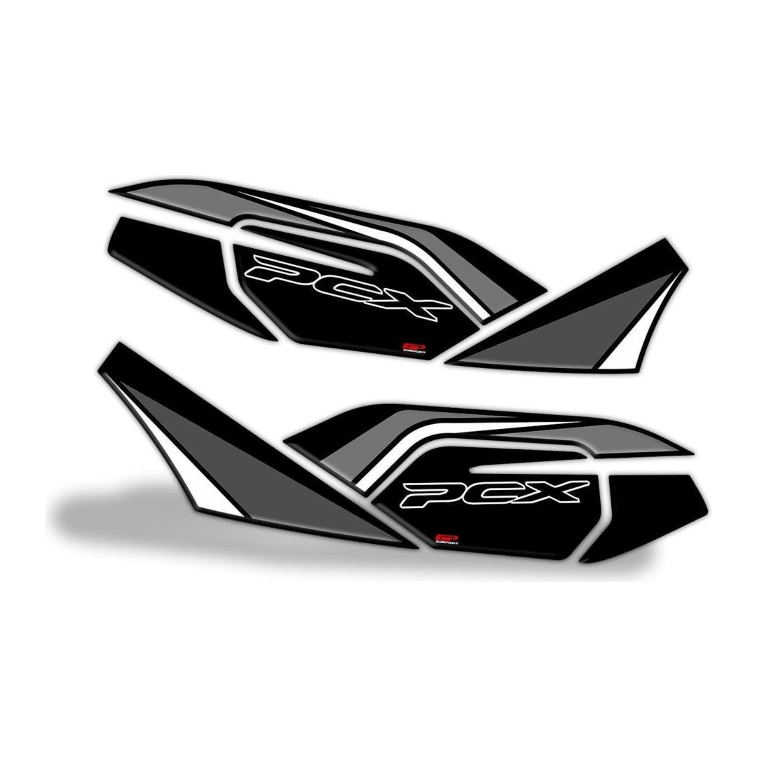 GP Kompozit GP Kompozit Honda PCX 125 2021-2022 Uyumlu Yan Alt Ayak Pad Gri GP09330600802007